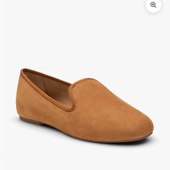 Birdies Shoes - Birdies women’s THE STARLING tan loafer in camel suede size 9